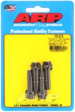 ARP 5/16-24x1.500 black 12pt WP pully w/.250" fan spcr stud