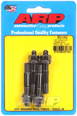 D10B7A67-6EC5-E706-6B35-A00CED1E2828 "1/2"" drilled carburetor spacer stud kit" - Image 1