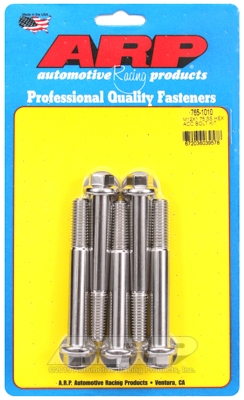 D12B0F6D-B29C-564F-7D09-0FCDE36A6ACB ARP Bolt Kit M12 x 1.75 x 90 SS Hex - Image 1