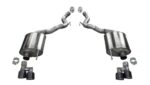 Corsa Axle-Back 3.0" Dual Rear Twin 4.0" Mustang 5.0 18-22