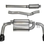 Corsa Cat-Back 3.0" Dual Rear Single 4.5" Mitsubishi Evo X