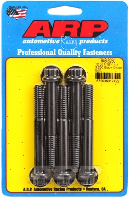 D16B59DC-B198-C8B2-6492-7D3BFE379C06 "7/16""-14 x 3.250 12pt black oxide bolts" (5pcs) - Image 1