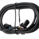 Haltech CAN Cable 8 pin Blk Tyco 8 pin Blk Tyco 75mm (3")