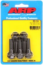 M10 x 1.25 x 35 hex black oxide bolts (5pcs)