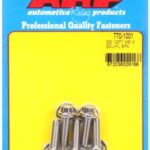 M6 x 1.00 x 20 12pt SS bolts (5pcs)