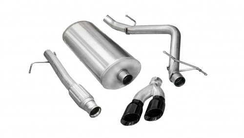 D341529D-2275-66C4-ECD3-D76F0CE11FCA Corsa Cat-Back 3.0" Single Side Twin 4.0" Silverado 09-13 - Image 1