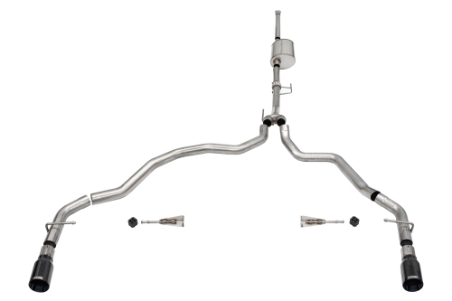 D3DCDE06-DBDD-0967-E5CC-5A5E0B11F773 Corsa Cat-Back 3.0" Dual Rear Single 4.0" F150 3.5 21-23 - Image 1