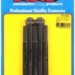 "5/16""-24 x 3.500 12pt black oxide bolts" (5pcs)