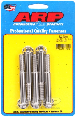 D55886D8-A90D-FC89-A7D8-A30A57413FA7 "3/8""-16 x 3.000 hex SS bolts" (5pcs) - Image 1