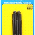 "5/16""-18 X 4.500 hex black oxide bolts" (5pcs)