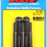 M8 x 1.25 x 55 12pt black oxide bolts (5pcs)