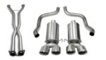 Corsa Cat-Back 2.5" Dual Rear Twin 3.5" Corvette C6