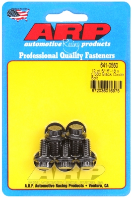 D7BFCB35-C4B8-E3B0-1927-F4B05A40CC9A "5/16""-18 x 0.560 12pt black oxide bolts" (5pcs) - Image 1
