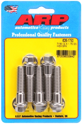 D83270F9-51C5-F74B-CC6D-E2075D72DFD9 "7/16""-14 X 1.750 hex SS bolts" (5pcs) - Image 1