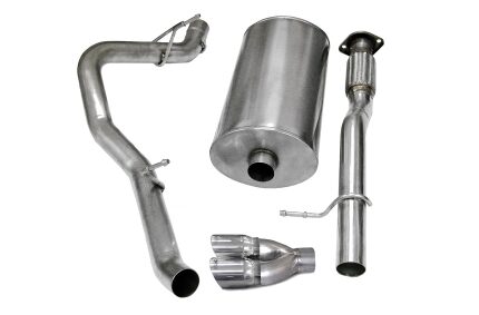 Corsa Cat-Back 3.0" Single Side Twin 4.0" Avalanche 07-08