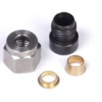 Haltech 1/4" Mild Steel Weld-on Kit - inc Nut and Ferrule