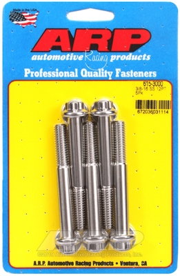 DA4EBF36-E307-F10E-1C4A-DD75DE74E2A7 "3/8""-16 x 3.000 12pt 7/16 wrenching SS bolts" (5pcs) - Image 1