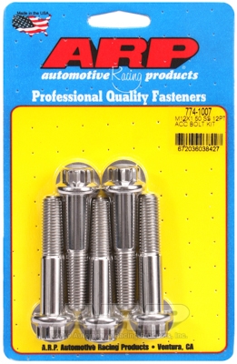 DAA7D985-36E9-121D-74AC-EDF04E18C5EB ARP Bolt Kit M12 x 1.50 x 60 SS 12PT - Image 1