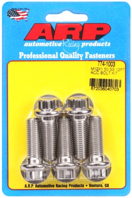 DB18EA3B-0B96-BE7F-8091-17B5E7DAA53C ARP Bolt Kit M12 x 1.50 x 35 SS 12PT - Image 1