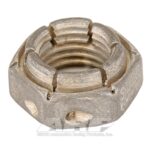 3/8-24 high tech self locking hex 1/2ht drilled nut kit