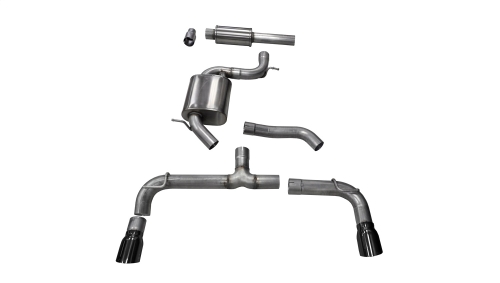 DC6DC62A-0192-CC4F-E1CF-73E33F4E9DED Corsa Cat-Back 3.0" Dual Rear Single 4.0" Golf VII GTI - Image 1