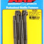 ARP 5/16-24x3.000 black 12pt WP pully w/1.750" fan spcr stud