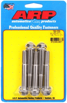 DD58D81B-056B-EB55-6159-01B980585660 M10 x 1.25 x 70 hex SS bolts (5pcs) - Image 1