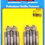 M8 X 1.25 X 57mm broached stud kit - 10pcs