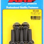 M10 x 1.50 x 30 12pt black oxide bolts (5pcs)