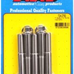 "7/16""-20 x 2.750 hex SS bolts" (5pcs)
