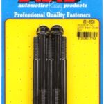 "5/16""-18 X 3.500 hex black oxide bolts" (5pcs)
