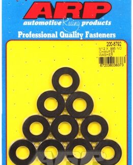 ARP M12 x 25 .27mm OD .120"TH black washers (10pcs)