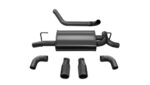 Corsa Axle-Back 2.5" Dual Rear Single 3.5" Wrangler 3.6