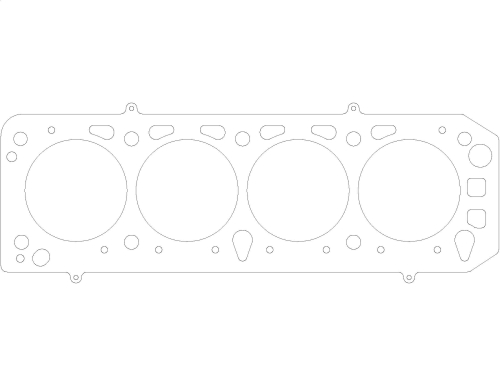 DF0A28A8-3694-411E-5858-BCD86A8B61A2 Cometic Head Gasket Ford PINTO SOHC 2L MLS 93.5mm 1.02mm - Image 1