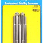 "3/8""-16 x 4.500 hex SS bolts" (5pcs)