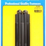 "3/8""-24 x 5.000 hex black oxide bolts" (5pcs)