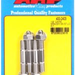 1/2" Spacer SS carburetor stud kit