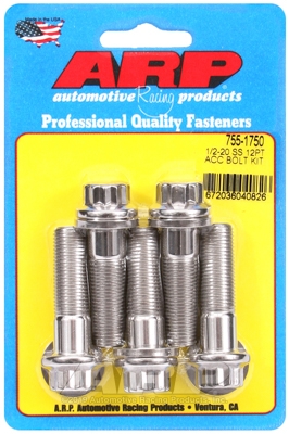 E1921D75-7860-4256-D6C2-B6BC19CD546B ARP Bolt Kit 1/2-20 x 1.750 SS 12PT - Image 1