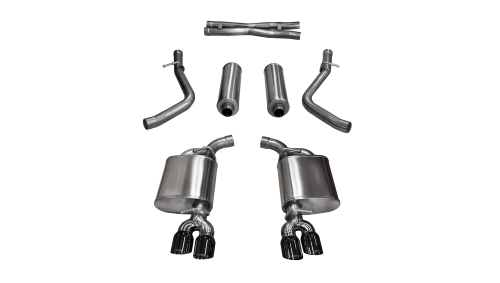 E1CBD8CC-7AF6-DFA1-2E55-B06FE2F9668B Corsa Cat-Back 2.5" Dual Rear Twin 3.5" Challenger 5.7 15-16 - Image 1
