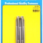 "1/4""-20 x 4.000 hex SS bolts" (5pcs)