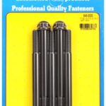 "7/16""-14 X 5.000 12pt 1/2 wrenching black oxide bolts"5pcs