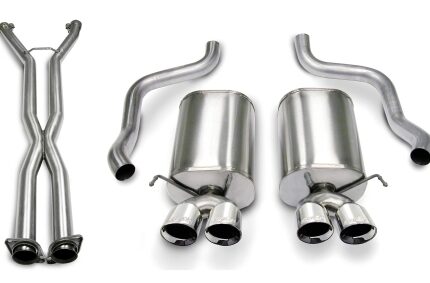Corsa Cat-Back 2.5" Dual Rear Twin 3.5" Corvette C6