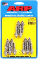 Cast alum covers SS 12pt valve cover stud kit. 14pc