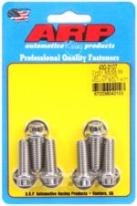 Chevy 12pt motor mount bolt kit with energy suspension mount