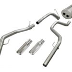 Corsa Cat-Back 3.0" Dual Rear Single 4" Ram 4.7/5.7 09-19
