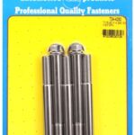 "7/16""-20 x 4.250 hex SS bolts" (5pcs)