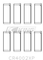 King Conrod Bearing Shell MAZDA B6, B6-T, ZM, B3, B5