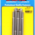 M8 x 1.25 x 90 hex SS bolts (5pcs)