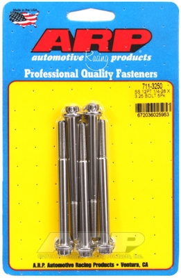 E67D36CB-87C0-38C1-3D58-4EFE9879C726 "1/4""-28 x 3.250 12pt SS bolts" (5pcs) - Image 1