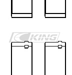 King Conrod Bearing Shell BMW N20/N26B20 N54/N55B30 (2 pairs